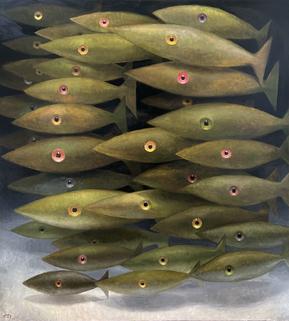 fish, Fish painting, charleston artist, Christopher Dotson
