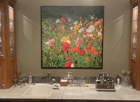 Pakan Pen Flowers art Residential Design