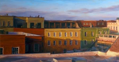 Michael Downs The Edge 18x37 Charleston
